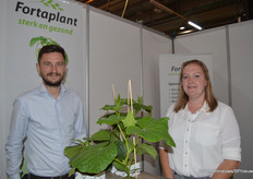 Rick Keijsers and Esther van Rooijen of Fortaplant follow the current shifts in the market closely.                            